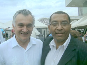 Juca Ferreira (Ministro da Cultura) e Mestre Paulão (RJ)